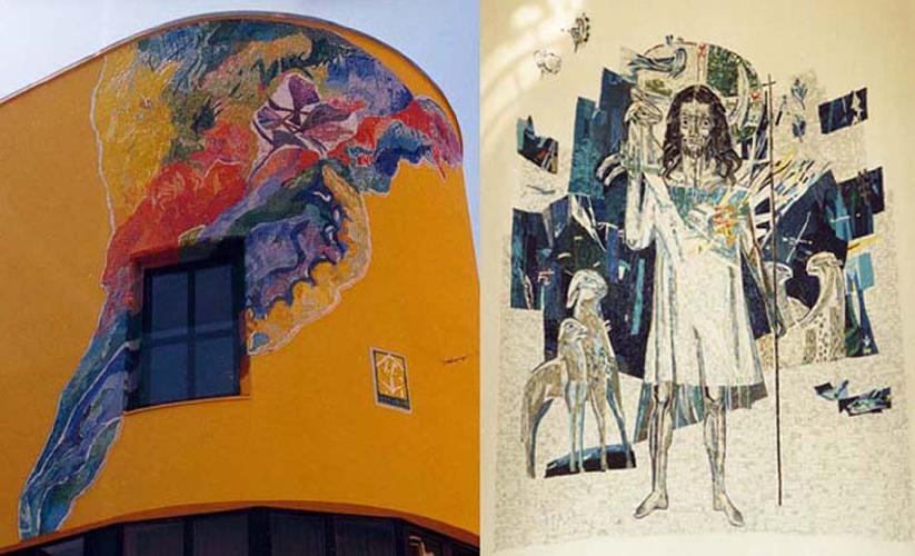 Das fertige Mosaik