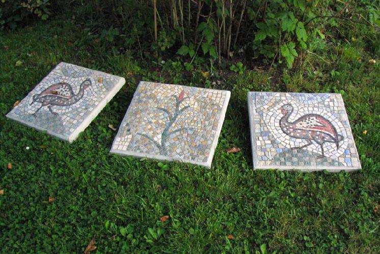 Hommage an Jahrtausende alte Mosaike...